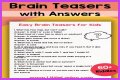 Enhance Your Brain and Have More Fun with Jokes and Brain Teasers